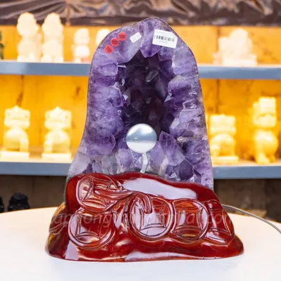 Hốc Thạch Anh Tím - Động Thạch Anh Tím 11,25kg-M26803