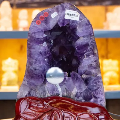 Hốc Thạch Anh Tím - Động Thạch Anh Tím 11,25kg-M26803