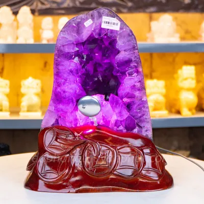 Hốc Thạch Anh Tím - Động Thạch Anh Tím 11,25kg-M26803