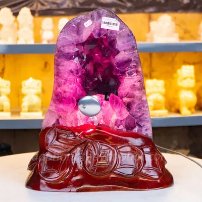 Hốc Thạch Anh Tím - Động Thạch Anh Tím 11,25kg-M26803