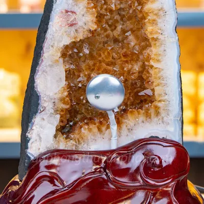 Hốc Thạch Anh Vàng - Động Thạch Anh Vàng 11,02kg - M1128