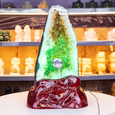 Hốc Thạch Anh Vàng - Động Thạch Anh Vàng 11,02kg - M1128