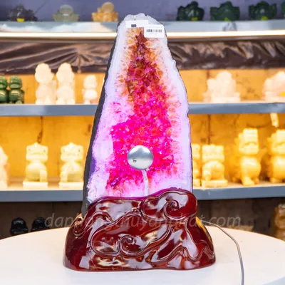 Hốc Thạch Anh Vàng - Động Thạch Anh Vàng 11,02kg - M1128