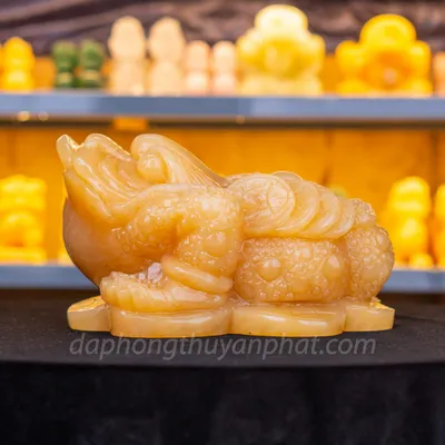 Thiềm Thừ (Cóc 3 Chân - Cóc Ngậm Tiền) Ngọc Hoàng Long - 25cm - M2153