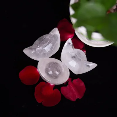 Kim Nguyên Bảo (Thỏi Vàng) Đá Thạch Anh Trắng - M22708 (Mẫu 2)