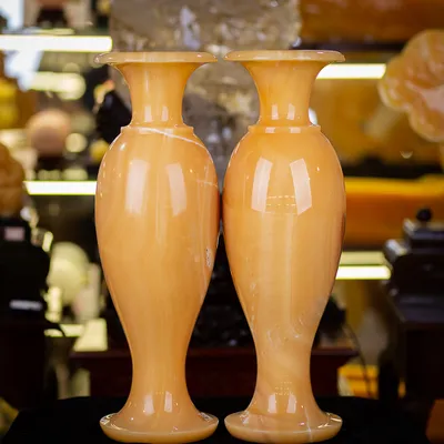 LỤC BÌNH PHONG THUỶ ĐÁ NGỌC ONYX CAO 60cm - M2018