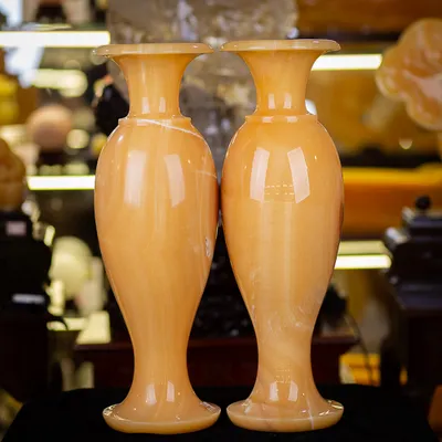 LỤC BÌNH PHONG THUỶ ĐÁ NGỌC ONYX CAO 60cm - M2018