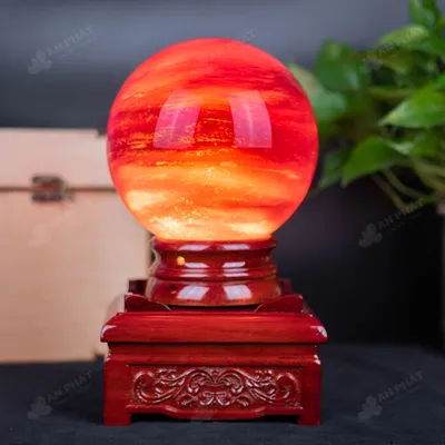 Quả Cầu Đá Núi Lửa Đỏ - 4,6 Kg - M215746