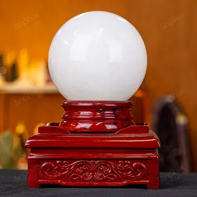 Quả Cầu Phong Thủy Canxit Trắng - 5,44kg - M2471544