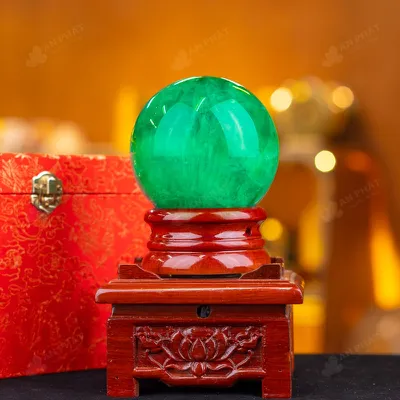 Quả Cầu Thạch Anh Xanh - Fluorite Xanh - 1,66kg - M1879166