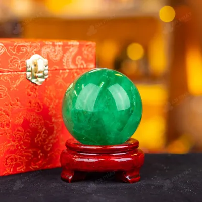Quả Cầu Thạch Anh Xanh - Fluorite Xanh - 0,68kg - M1879068