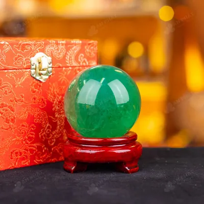 Quả Cầu Thạch Anh Xanh - Fluorite Xanh - 0,69kg - M1879069