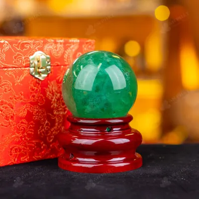 Quả Cầu Thạch Anh Xanh - Fluorite Xanh - 0,69kg - M1879069