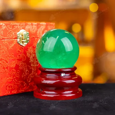 Quả Cầu Thạch Anh Xanh - Fluorite Xanh - 0,69kg - M1879069