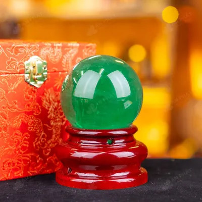 Quả Cầu Thạch Anh Xanh - Fluorite Xanh - 0,7kg - M187907