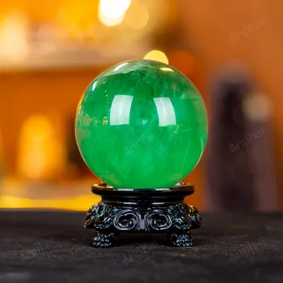 Quả Cầu Thạch Anh Xanh - Fluorite Xanh 4A - 0,78kg - M1879078