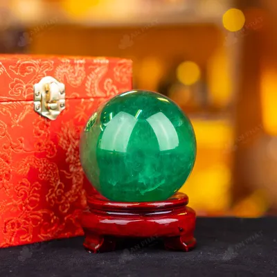 Quả Cầu Thạch Anh Xanh - Fluorite Xanh - 0,79kg - M1879079