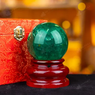 Quả Cầu Thạch Anh Xanh - Fluorite Xanh - 0,861kg - M18790861