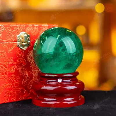 Quả Cầu Thạch Anh Xanh - Fluorite Xanh - 0,861kg - M18790861