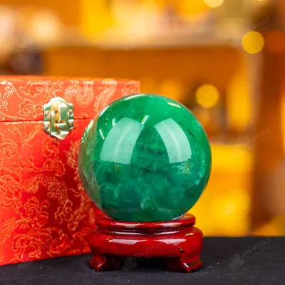 Quả Cầu Thạch Anh Xanh - Fluorite Xanh - 1,19kg - M1879119