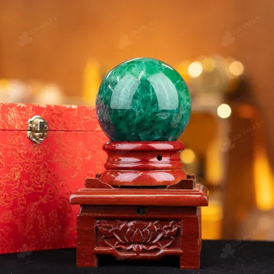 Quả Cầu Thạch Anh Xanh - Fluorite Xanh - 1,47kg - M1879147