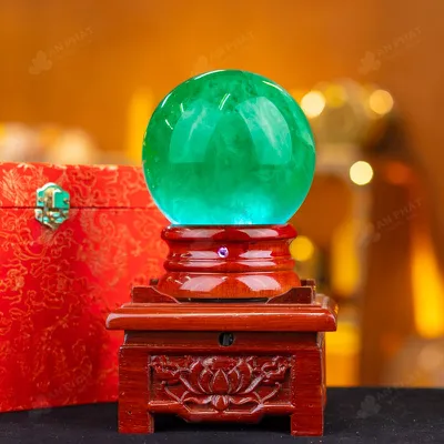 Quả Cầu Thạch Anh Xanh - Fluorite Xanh - 1,91kg - M1879191
