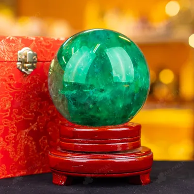 Quả Cầu Thạch Anh Xanh - Fluorite Xanh - 2,23kg - M1879223