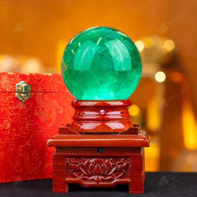 Quả Cầu Thạch Anh Xanh - Fluorite Xanh - 2,23kg - M1879223