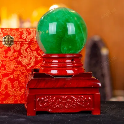 Quả Cầu Thạch Anh Xanh - Fluorite Xanh 4A - 2,69kg - M1879269