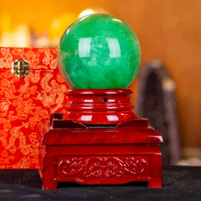 Quả Cầu Thạch Anh Xanh - Fluorite Xanh 4A - 2,69kg - M1879269