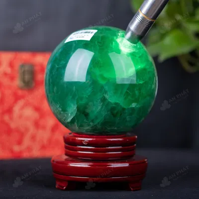 Quả Cầu Thạch Anh Xanh - Fluorite Xanh - 3,9Kg - M2272391