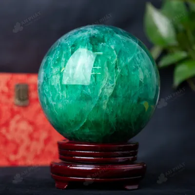 Quả Cầu Thạch Anh Xanh - Fluorite Xanh - 7,98Kg - M2272798