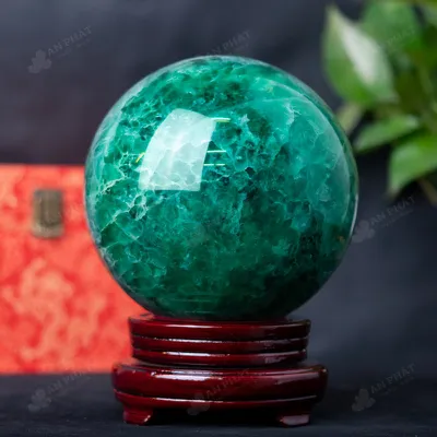 Quả Cầu Thạch Anh Xanh - Fluorite Xanh - 7,98Kg - M2272798