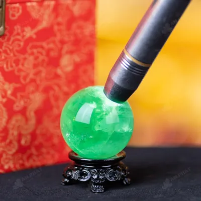 Quả Cầu Thạch Anh Xanh - Fluorite Xanh - 0,25Kg - M2650025