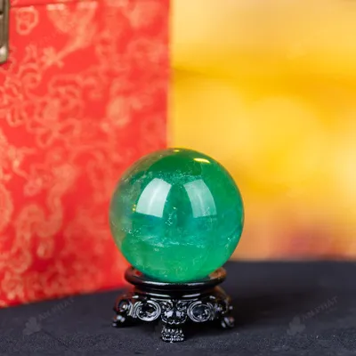 Quả Cầu Thạch Anh Xanh - Fluorite Xanh - 0,28Kg - M2650028