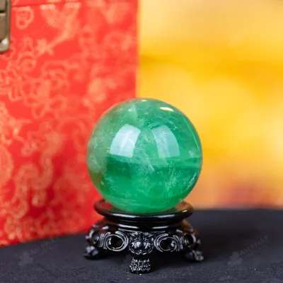 Quả Cầu Thạch Anh Xanh - Fluorite Xanh - 0,36Kg - M2650036