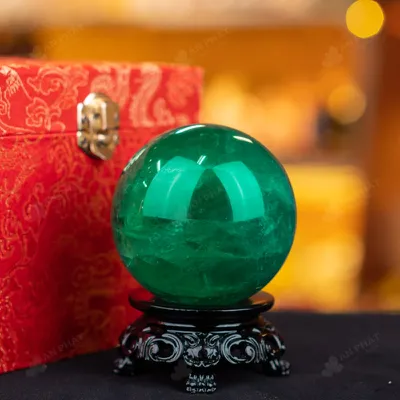 Quả Cầu Thạch Anh Xanh - Fluorite Xanh - 0,71Kg - M2650071