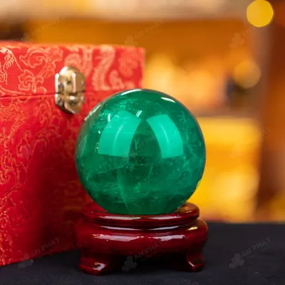Quả Cầu Thạch Anh Xanh - Fluorite Xanh - 0,71Kg - M2650071