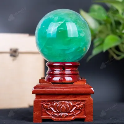 Quả Cầu Thạch Anh Xanh - Fluorite Xanh - 3,36Kg - M2650336