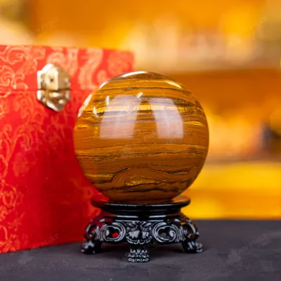 Quả Cầu Phong Thủy Đá Mắt Hổ - 0,82kg - M2769082