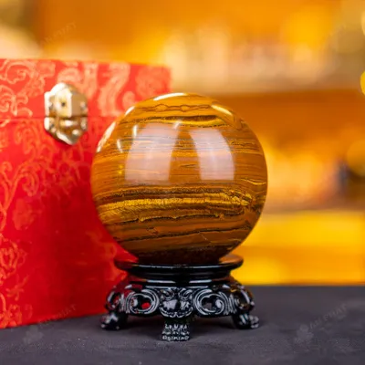 Quả Cầu Phong Thủy Đá Mắt Hổ - 0,82kg - M2769082