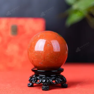 Quả Cầu Ngọc Bích Đỏ - 1,3kg - M021013