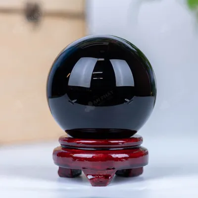 Quả Cầu Obsidian Đen - 0,93kg - M2192093