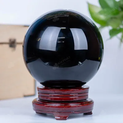 Quả Cầu Obsidian Đen - 7,46kg - M2192746