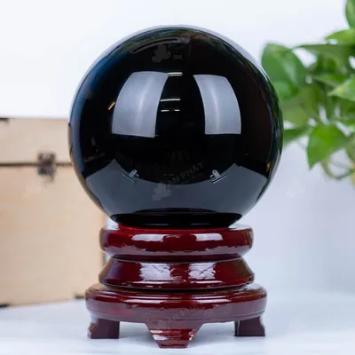 Quả Cầu Obsidian Đen - 9,9kg - M219299
