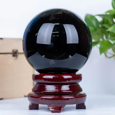 Quả Cầu Obsidian Đen - 9,9kg - M219299