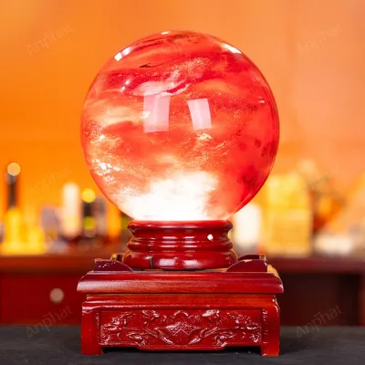 Quả Cầu Đá Núi Lửa Đỏ – 10,6kg – M0346106