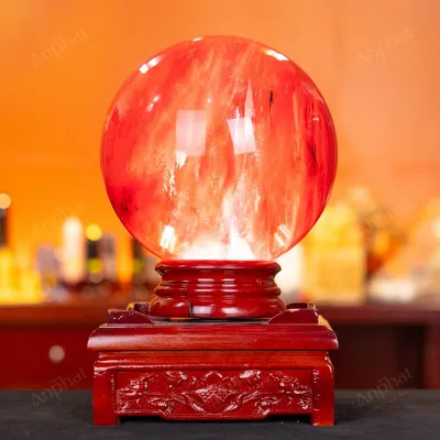 Quả Cầu Đá Núi Lửa Đỏ – 10,6kg – M0346106