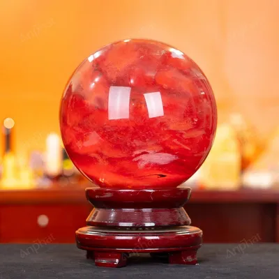 Quả Cầu Đá Núi Lửa Đỏ – 10,6kg – M0346106