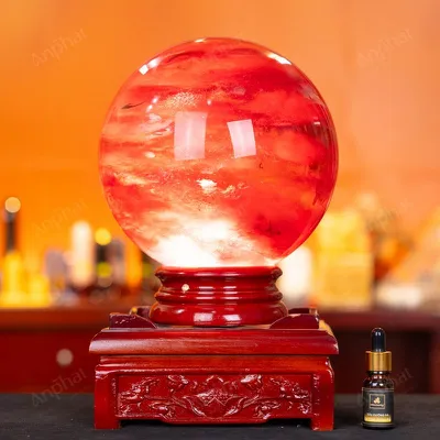 Quả Cầu Đá Núi Lửa Đỏ – 10,6kg – M0346106